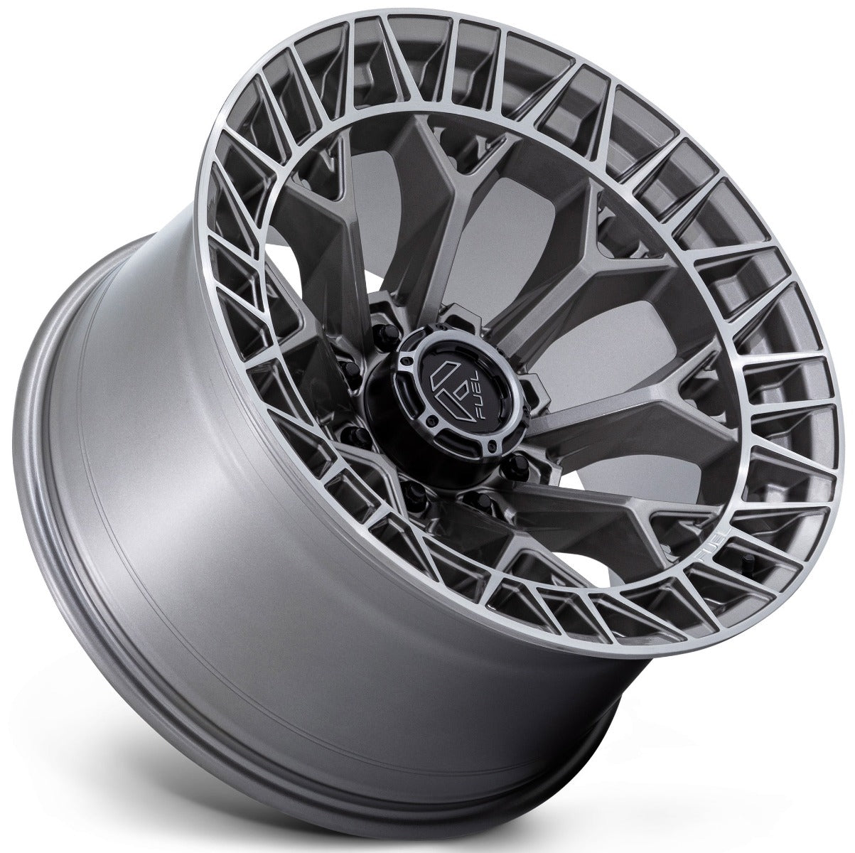 20X10 Fuel Off-Road Charger Platinum (8-Lug) FC873 8x170 -18mm