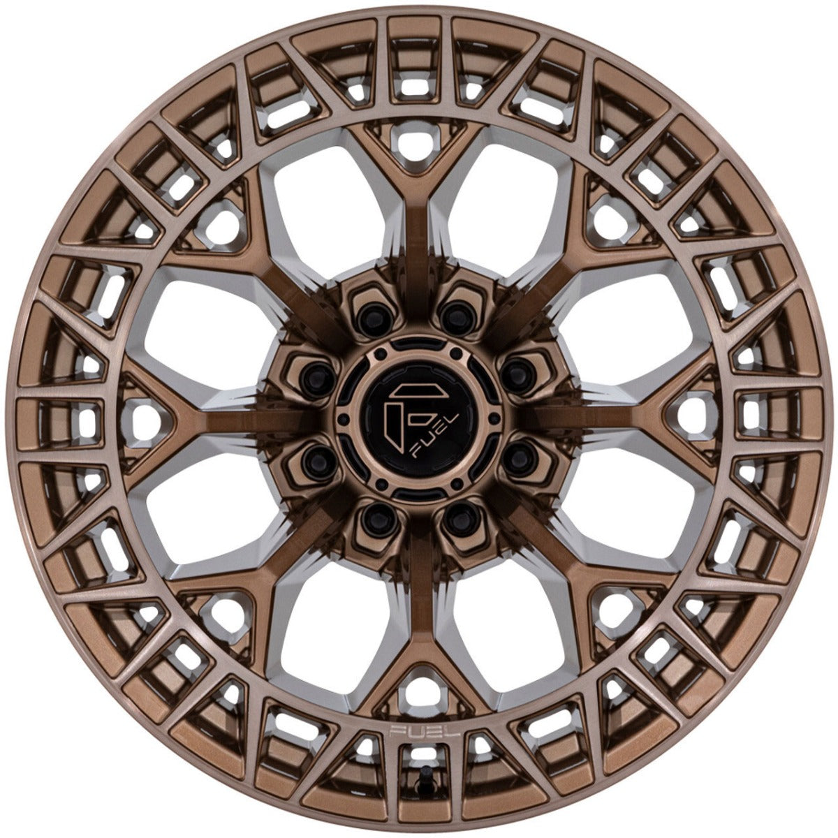 20X10 Fuel Off-Road Charger Platinum Bronze (8-Lug) FC873 (* May Require Trimming) 8x170  -18mm