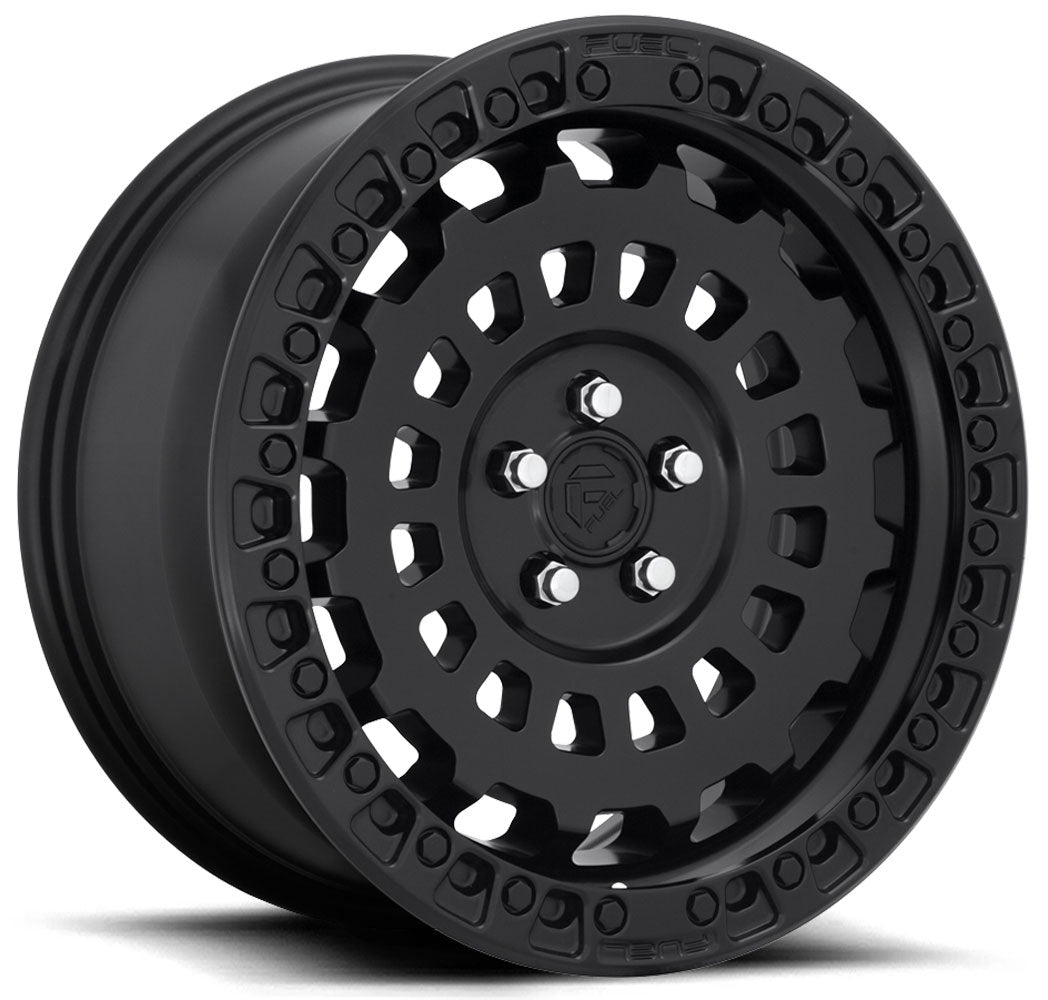 17x9 Fuel Off-Road Zephyr Matte Black D633 (Car) 5x150 -12mm - Flex Offroad