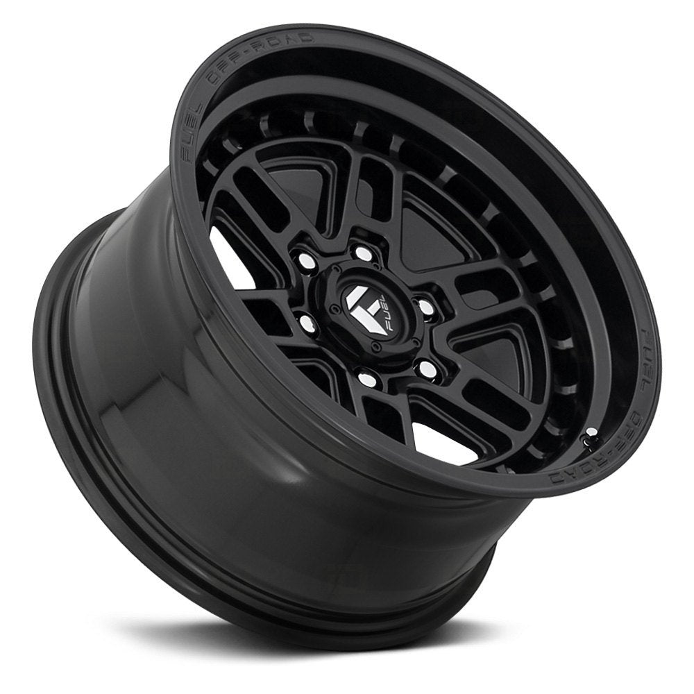 17x9 Fuel Off-Road Nitro 6 Matte Black D667 6x5.5/139.7 -12mm