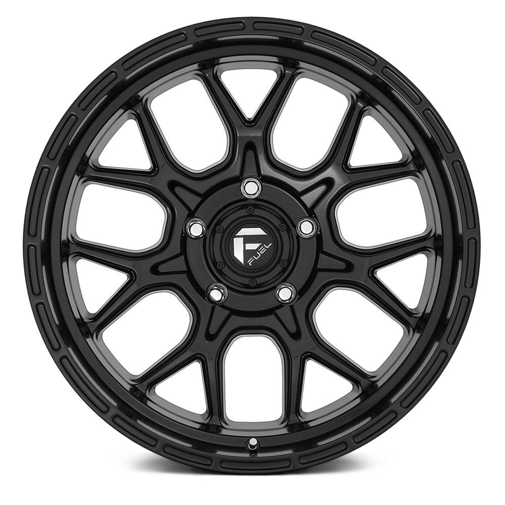 17x9 Fuel Off-Road Tech Matte Black D670 6x5.5/139.7 1mm - Flex Offroad