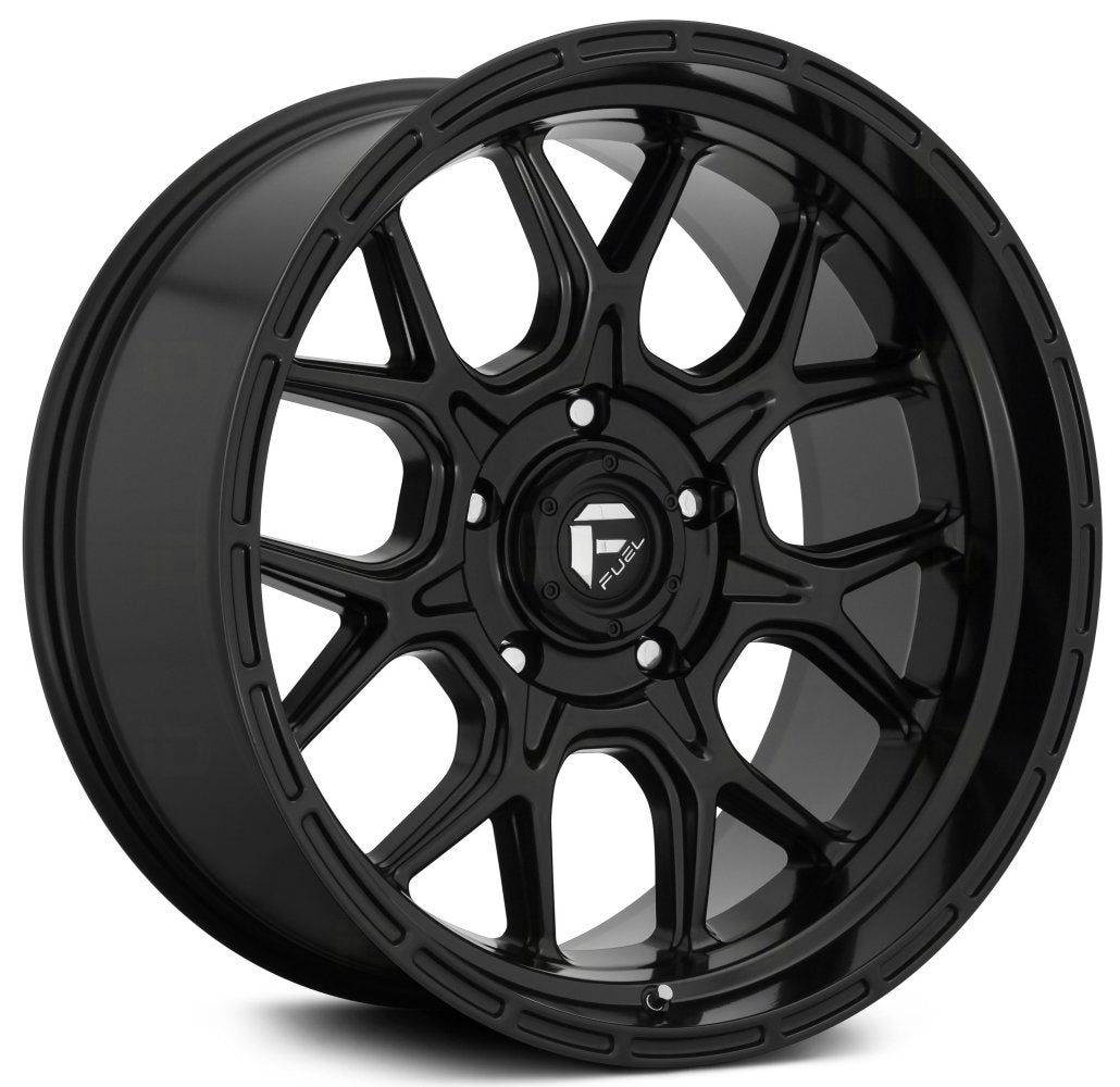 17x9 Fuel Off-Road Tech Matte Black D670 6x5.5/139.7 20mm - Flex Offroad