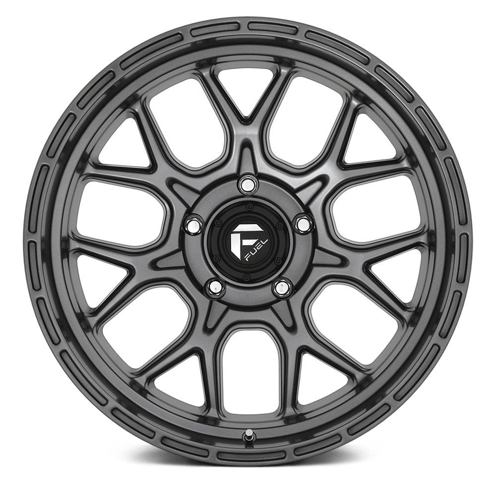 (Clearance - No Returns) 20x10 Fuel Off-Road Tech Matte Gunmetal D672 6x5.5/139.7 -18mm