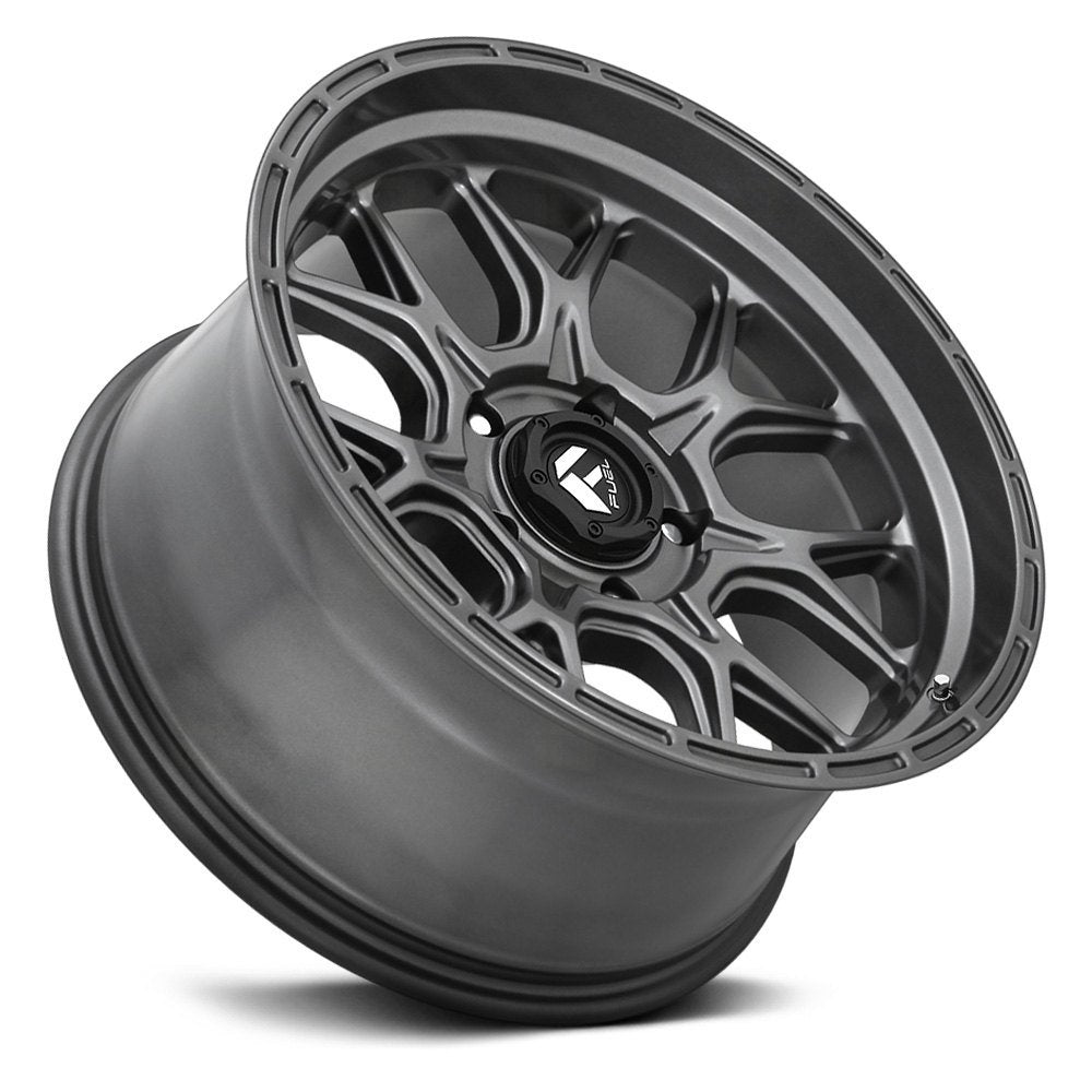 (Clearance - No Returns) 20x10 Fuel Off-Road Tech Matte Gunmetal D672 6x5.5/139.7 -18mm