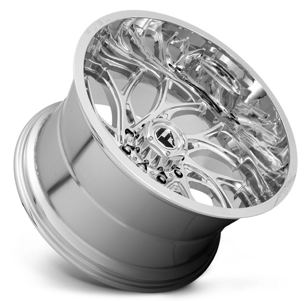 20x10 Fuel Off-Road Runner Chrome D740 8x6.5/165 -18mm - Flex Offroad