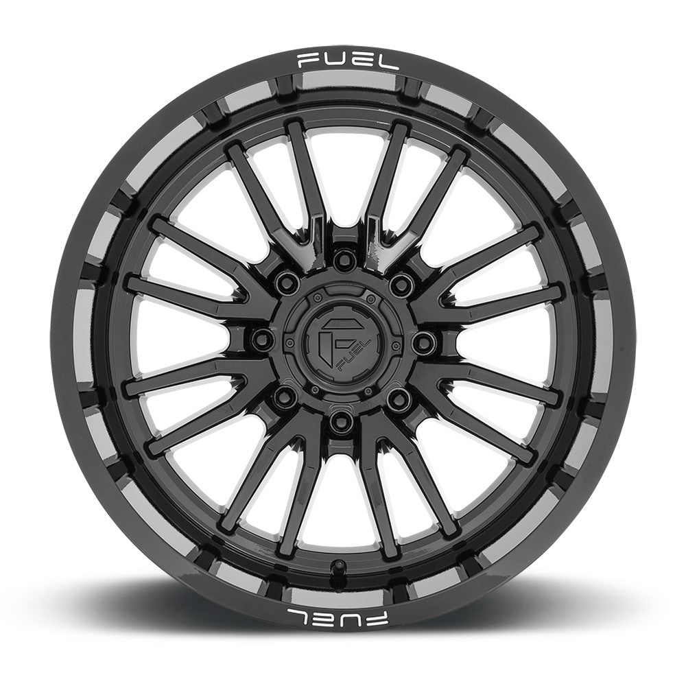 22x12 Fuel Off-Road Clash 6 Gloss Black D760 (* May Require Trimming) 6x5.5/139.7 -44mm - Flex Offroad