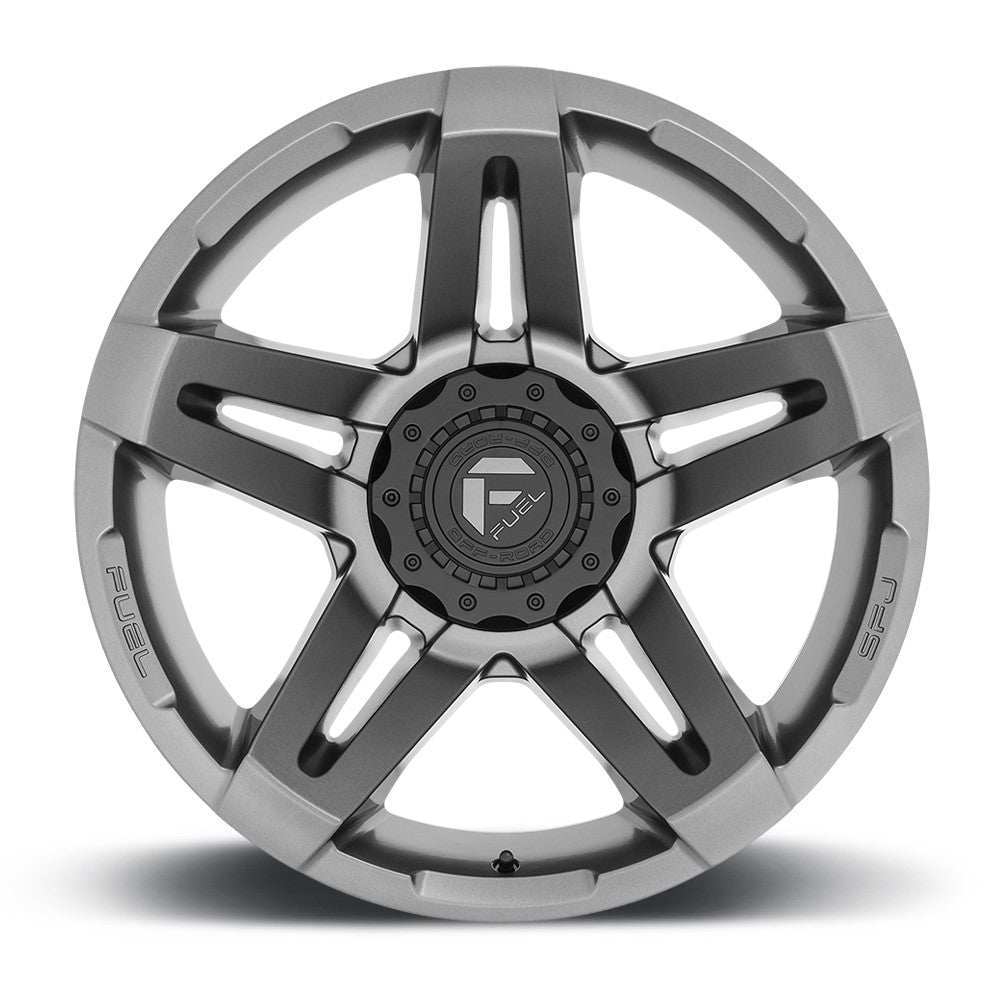 (Clearance - No Returns) 20x9 Fuel Off-Road SFJ Matte Anthracite D764 5x5/127 5x5.5/139.7 1mm - Flex Offroad