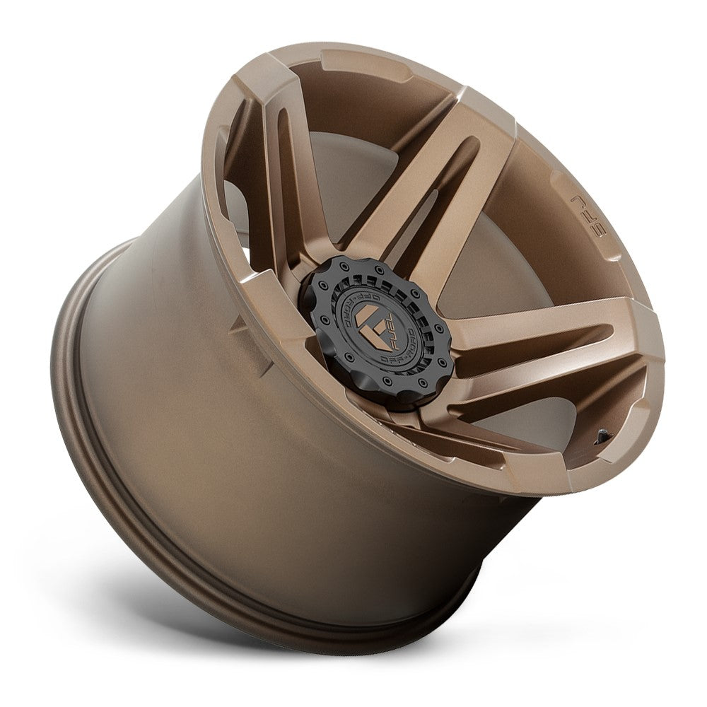 20x12 Fuel Off-Road SFJ Matte Bronze D765 (* May Require Trimming) 5x4.5/114.3 5x5/127 -44mm - Flex Offroad