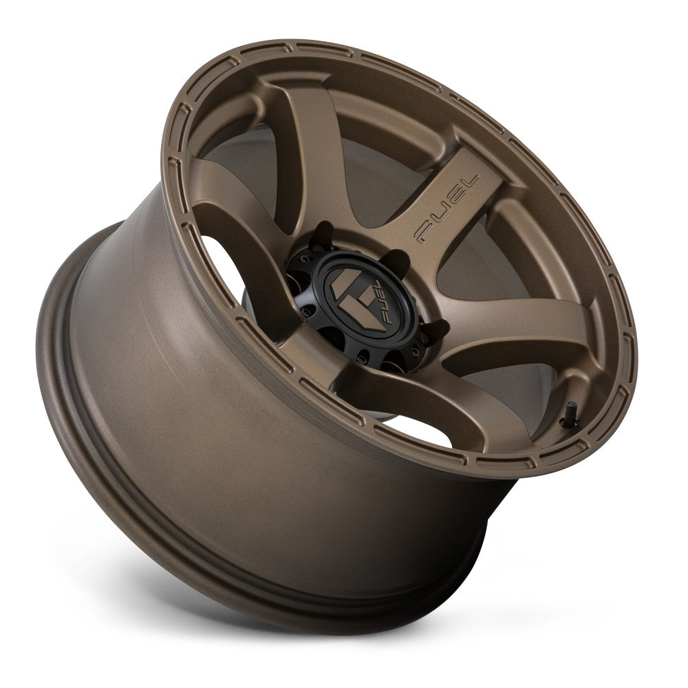 17x9 Fuel Off-Road Rush Matte Bronze D768 6x5.5/139.7 1mm - Flex Offroad