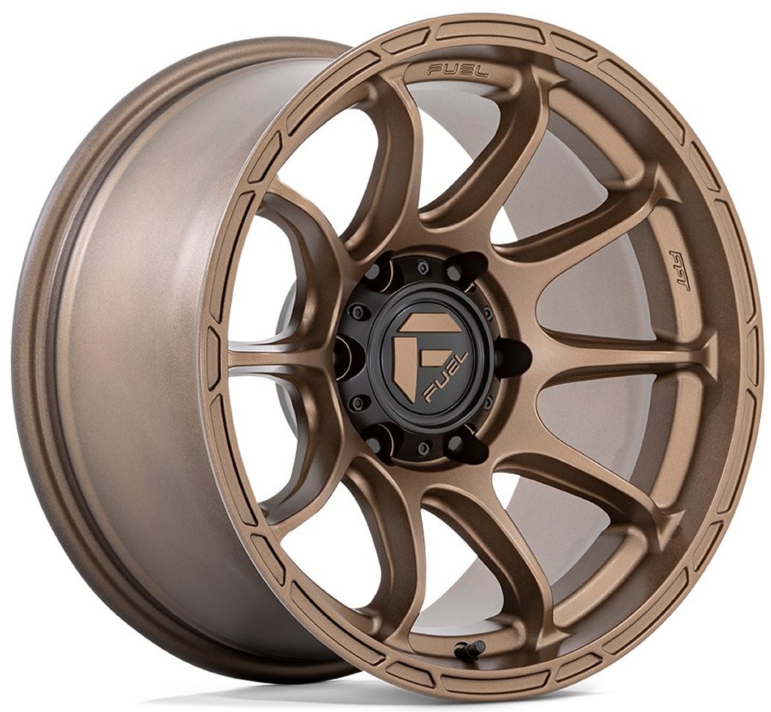 17x9 Fuel Off-Road Variant Matte Bronze D792 6x5.5/139.7 1mm - Flex Offroad