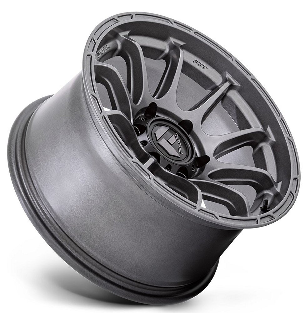20x9 Fuel Off-Road Variant Matte Gunmetal D793 6x5.5/139.7 1mm - Flex Offroad