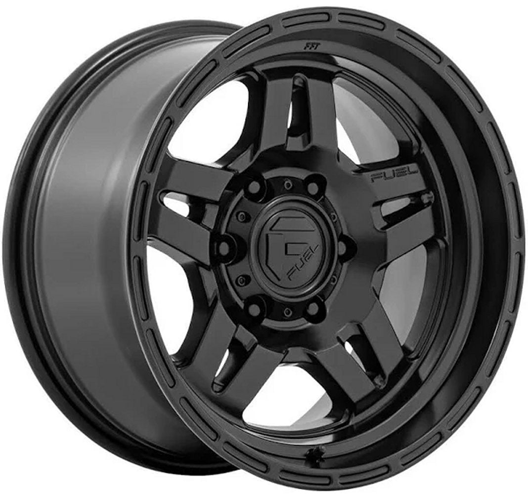 17x8.5 Fuel Off-Road Oxide Blackout D799 6x5.5/139.7 -10mm - Flex Offroad