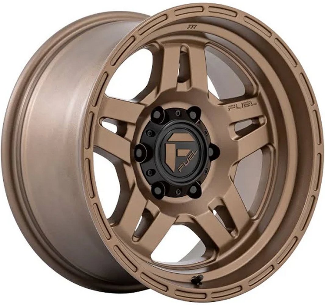 18x9 Fuel Off-Road Oxide Matte Bronze D800 6x5.5/139.7 1mm - Flex Offroad