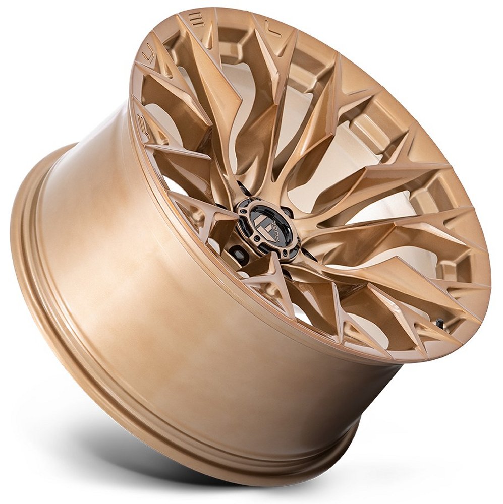22x12 Fuel Off-Road Flame 6 Platinum Bronze D805 (* May Require Trimming) 6x5.5/139.7 -44mm - Flex Offroad