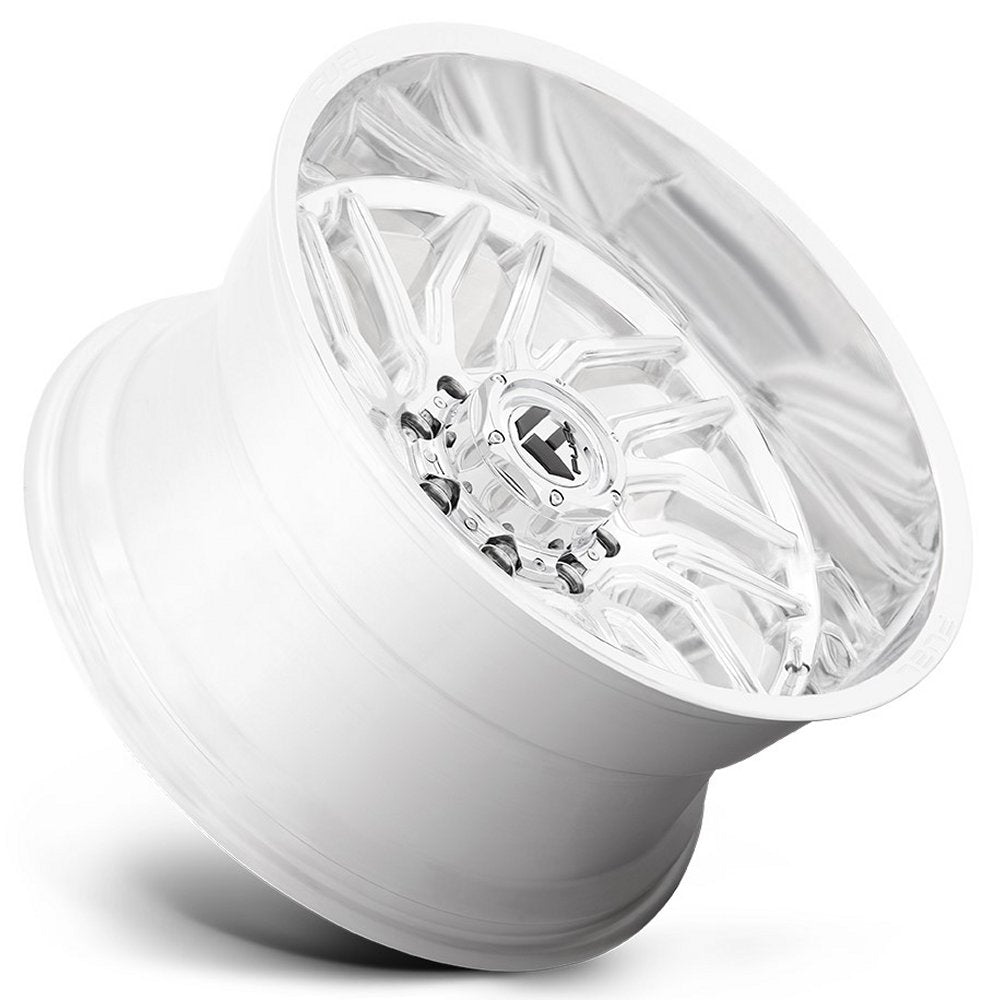 20x10 Fuel Off-Road Hurricane Polished Milled D809 8x180 -18mm - Flex Offroad