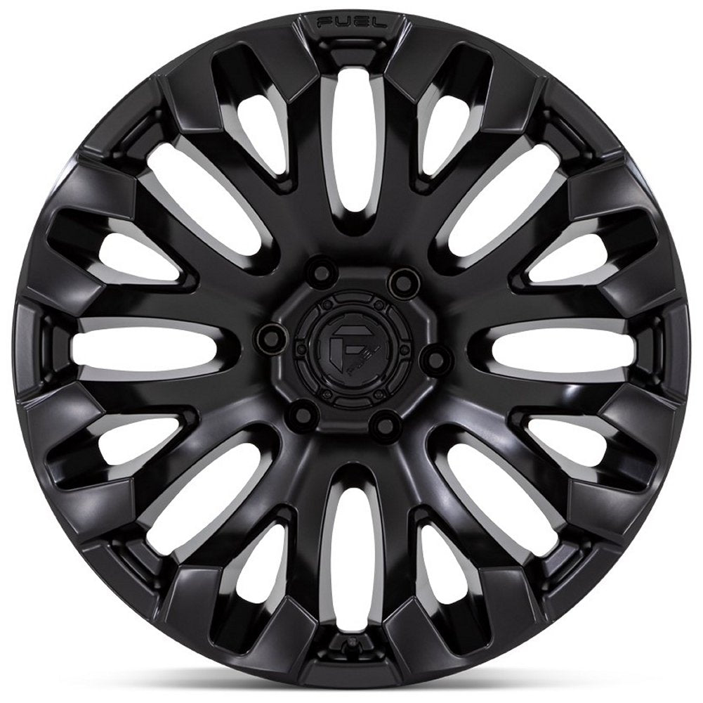 20x9 Fuel Off-Road Quake Blackout D831 5x150 1mm - Flex Offroad