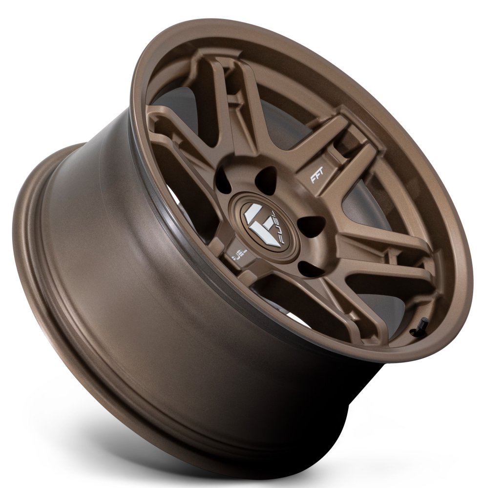 18X8.5 Fuel Off-Road Slayer Matte Bronze D837 6x5.5/139.7 1mm - Flex Offroad