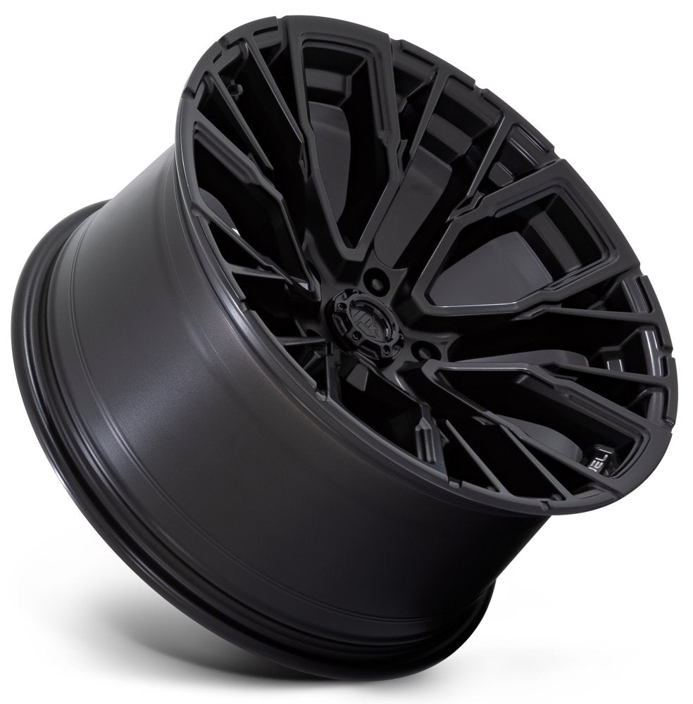 22x12 Fuel Off-Road Rebar 5 Blackout D847 5x5/127 -44mm (* May Require Trimming) - Flex Offroad