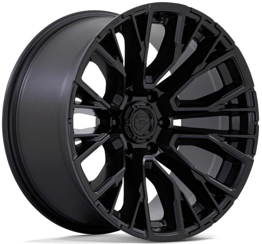 17x9 Fuel Off-Road Rebar 6 Blackout D847 6x5.5/139.7 1mm - Flex Offroad