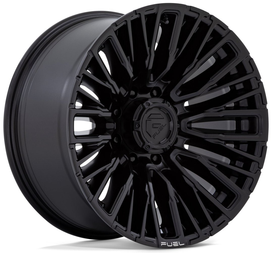 20x10 Fuel Off-Road Rebar 8 Blackout D847 8x6.5/165 -18mm - Flex Offroad