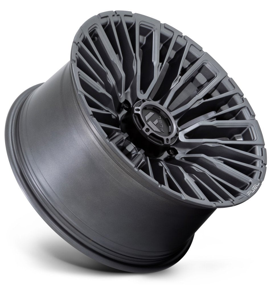 20x10 Fuel Off-Road Fuel Off-Road Rebar 8 Matte Gunmetal D848 8x180 -18mm - Flex Offroad