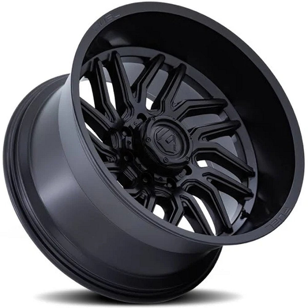 20X10 Fuel Off-Road Hurricane Blackout D864 8x180 -18mm - Flex Offroad