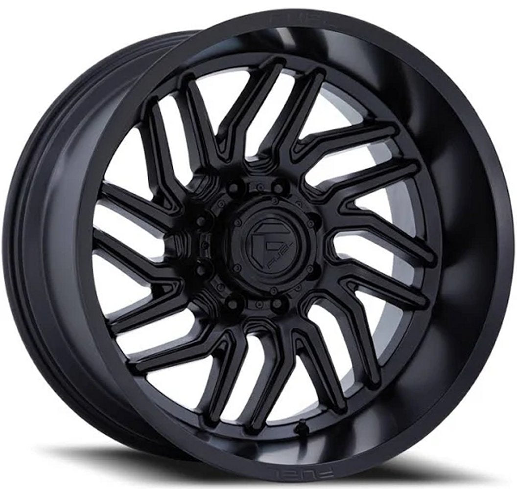 20X10 Fuel Off-Road Hurricane Blackout D864 8x180 -18mm - Flex Offroad