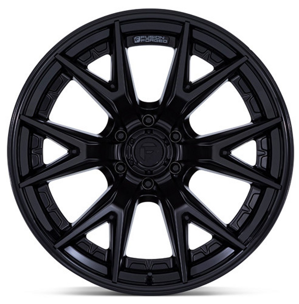 20x9 Fuel Off-Road Catalyst Matte Black w/ Gloss Black Lip FC402 6x5.5/1397 1mm - Flex Offroad