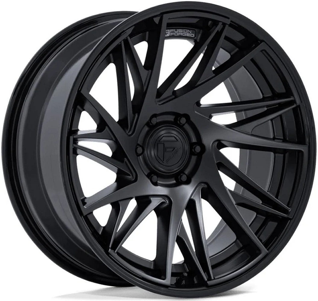 20X10 Fuel Off-Road Dynamo Matte Black w/ Gloss Black Lip FC405 6x135 -18mm