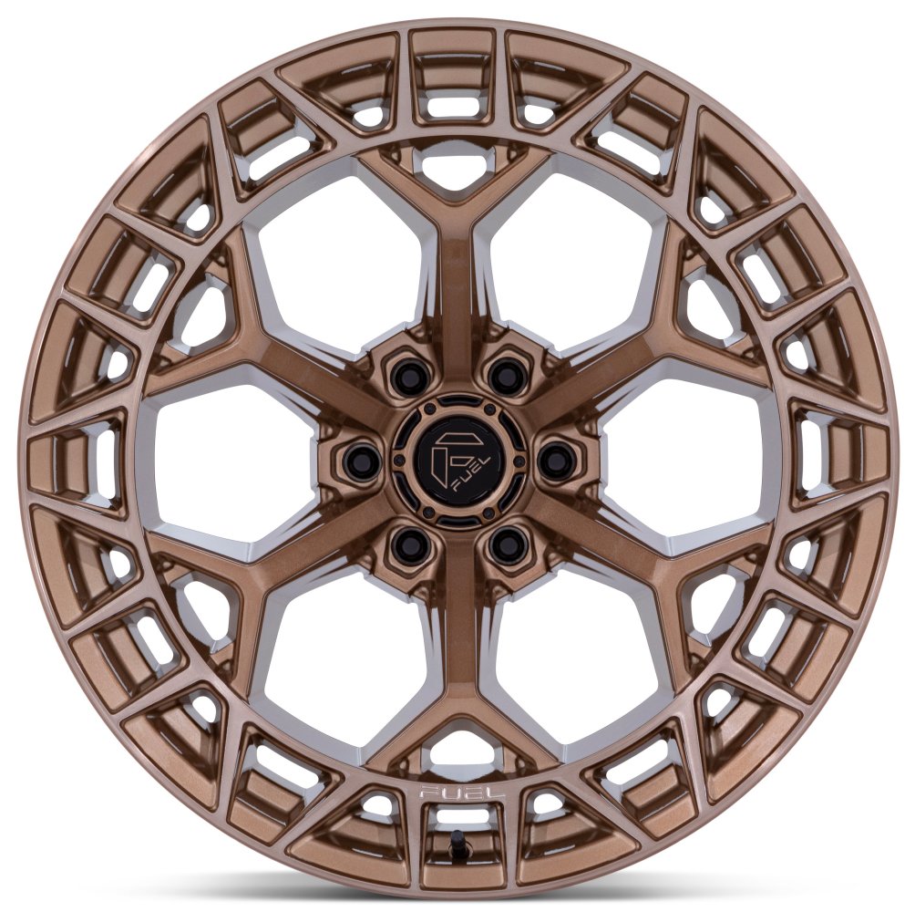 22X9.5 Fuel Off-Road Charger Platinum Bronze FC873 6x135 18mm - Flex Offroad