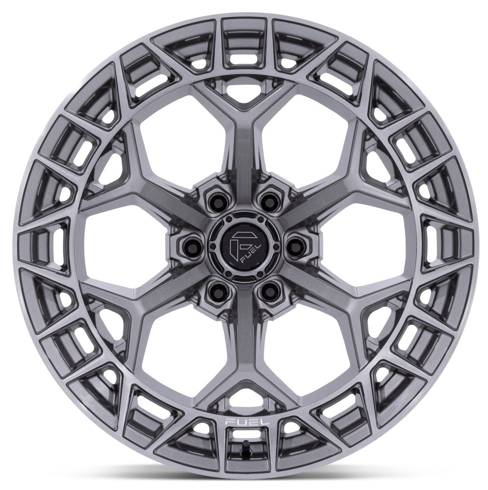20X9 Fuel Off-Road Charger Platinum FC873 6x135 20mm - Flex Offroad