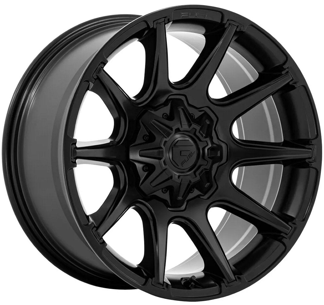 22X10 Fuel Off-Road Super C Matte Black FC880 6x135 6x5.5/139.7 10mm - Flex Offroad