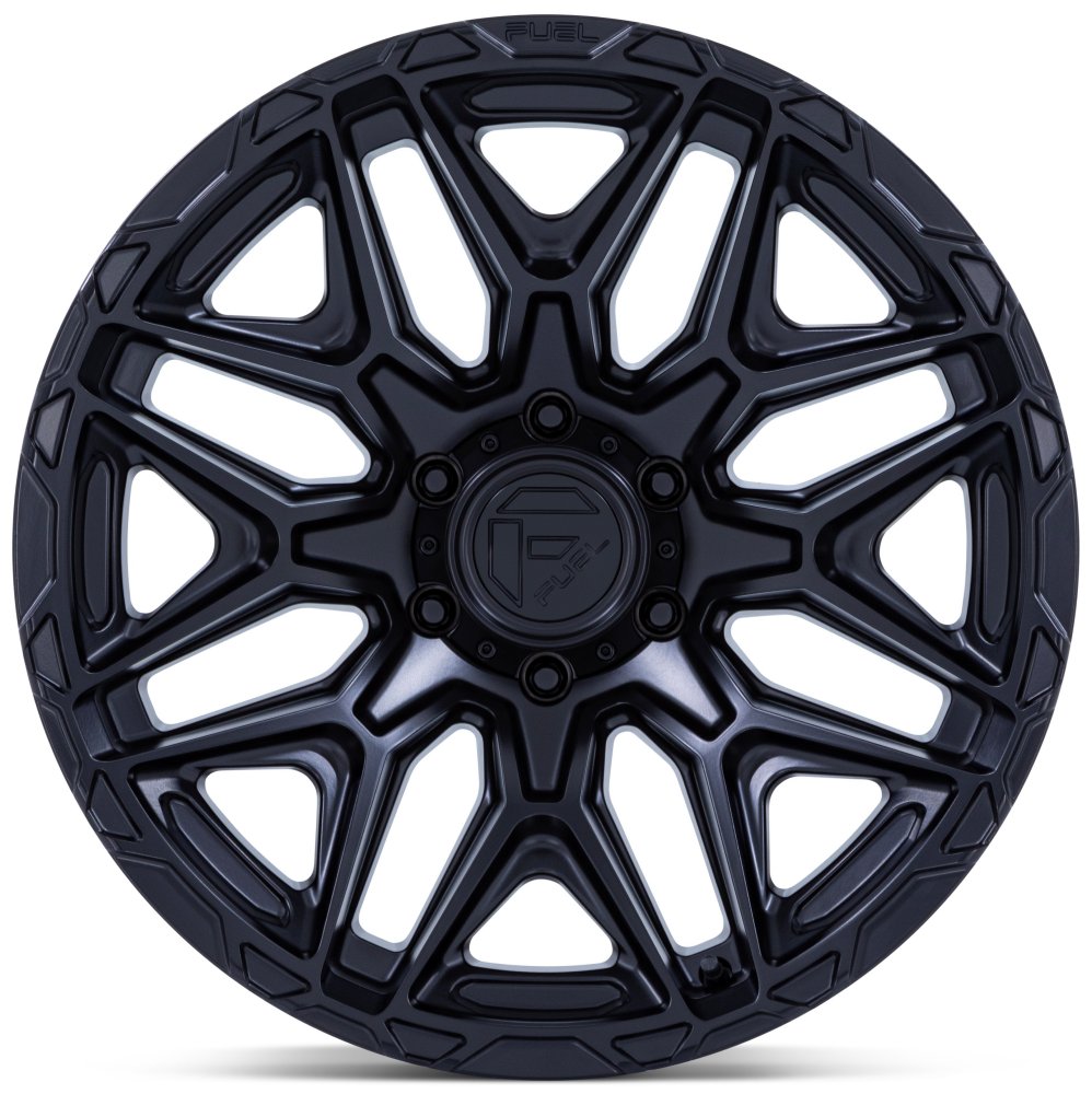 20X10 Fuel Off-Road Injector Gloss Black Machined Dark Tinted FC885 8x6.5/165 -18mm