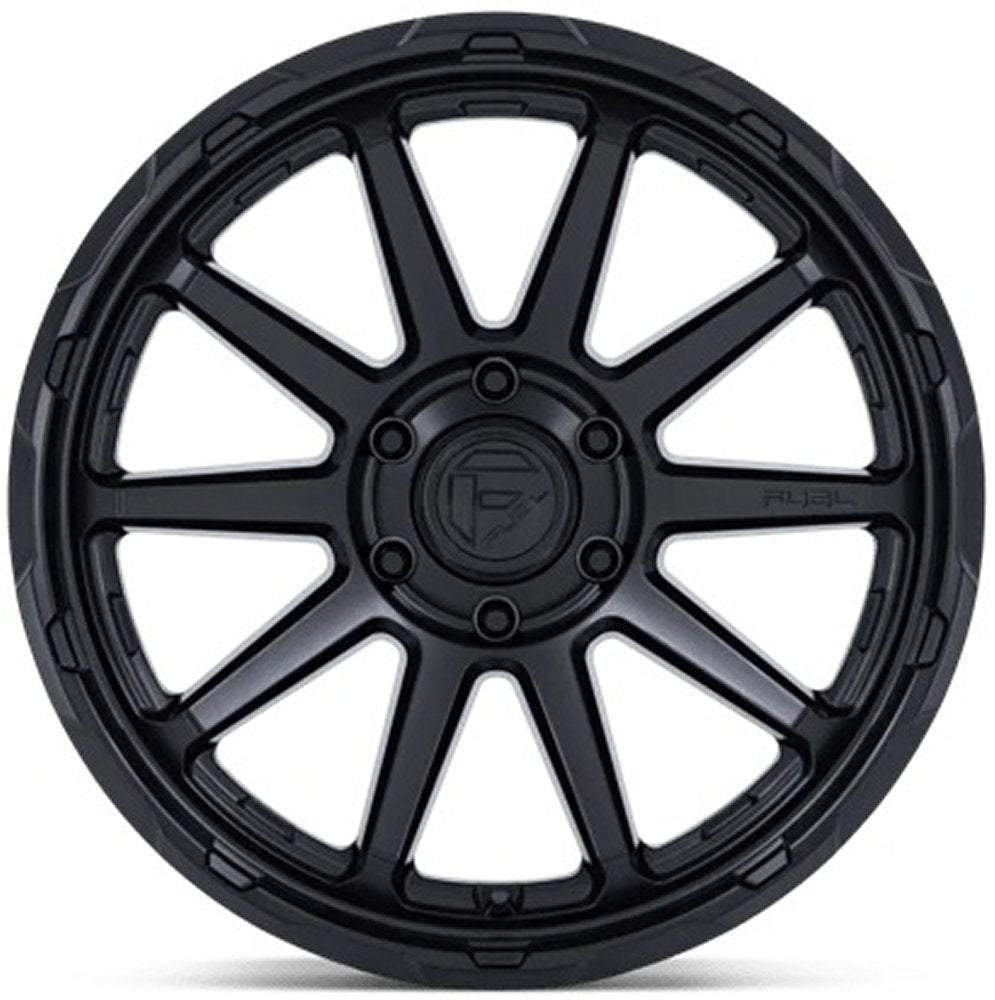 20X9 Fuel Off-Road Circuit Matte Black FC887 6x5.5/139.7 1mm