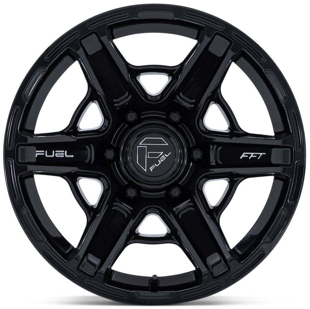 20X9 Fuel Off-Road Gambit Gloss Black FC892 6x5.5/139.7 1mm
