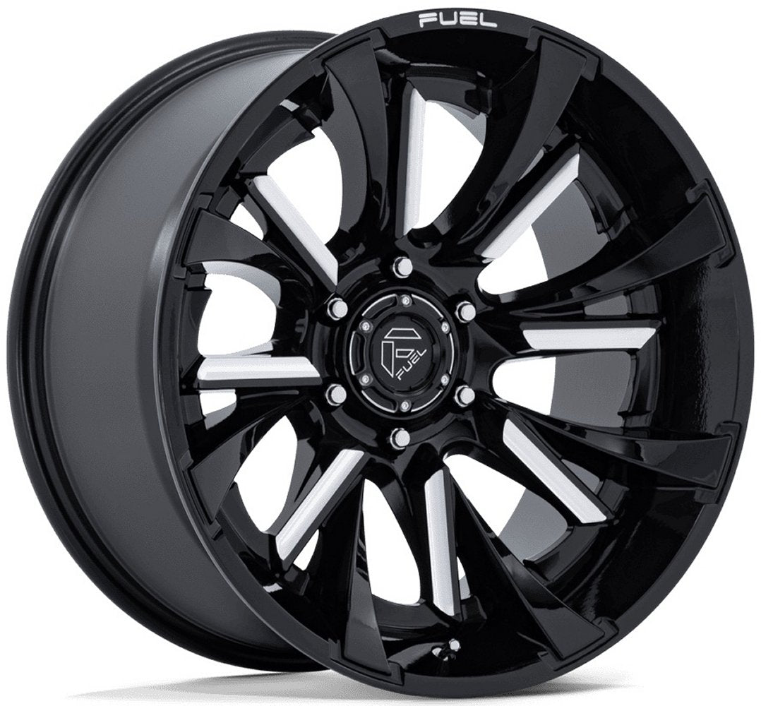 22X10 Fuel Off-Road Tantrum Gloss Black Milled FC895 8x170 10mm