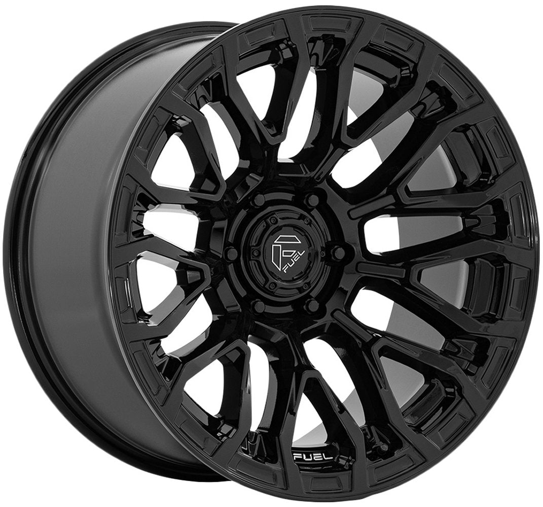 20X9 Fuel Off-Road Chisel Gloss Black FC899 6x135 1mm