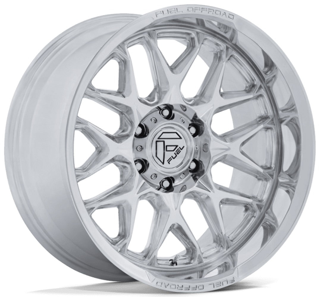 22X10 Fuel Off-Road Lynx Polished FC904 6x135 -18mm