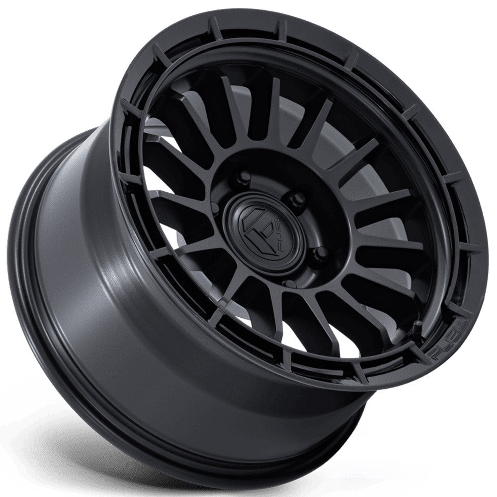 17X9 Fuel Off-Road Ascend Matte Black w/ Gloss Black Lip FC905 5x5/127 -12mm