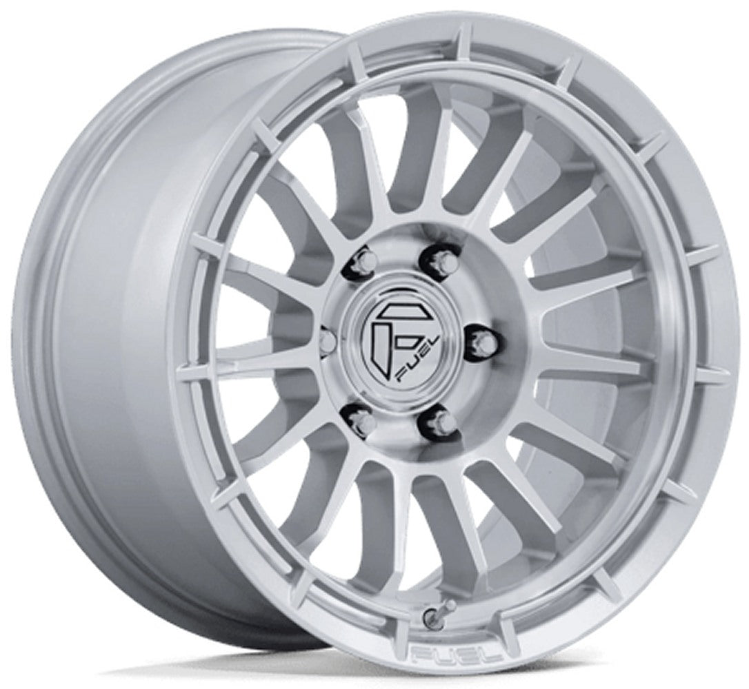 20X9 Fuel Off-Road Ascend Gloss Silver Machined FC905 6x135 1mm