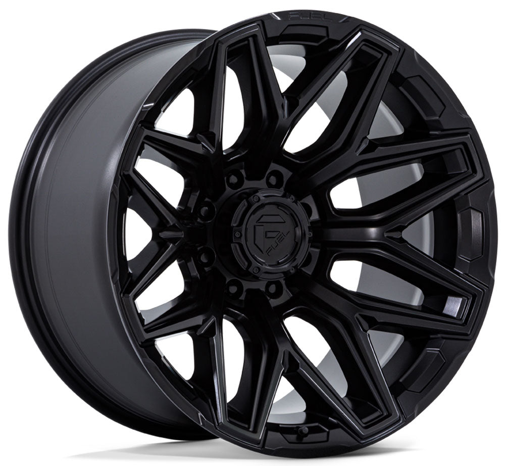 22x10 Fuel Off-Road Flux Blackout (8-Lug) FC854 8x170 -18mm