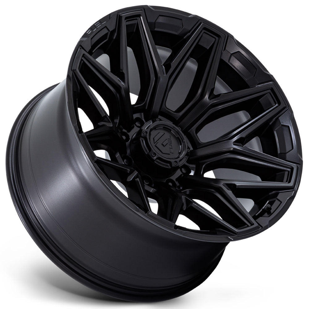 20x10 Fuel Off-Road Flux Blackout (8-Lug) FC854 8x180 -18mm