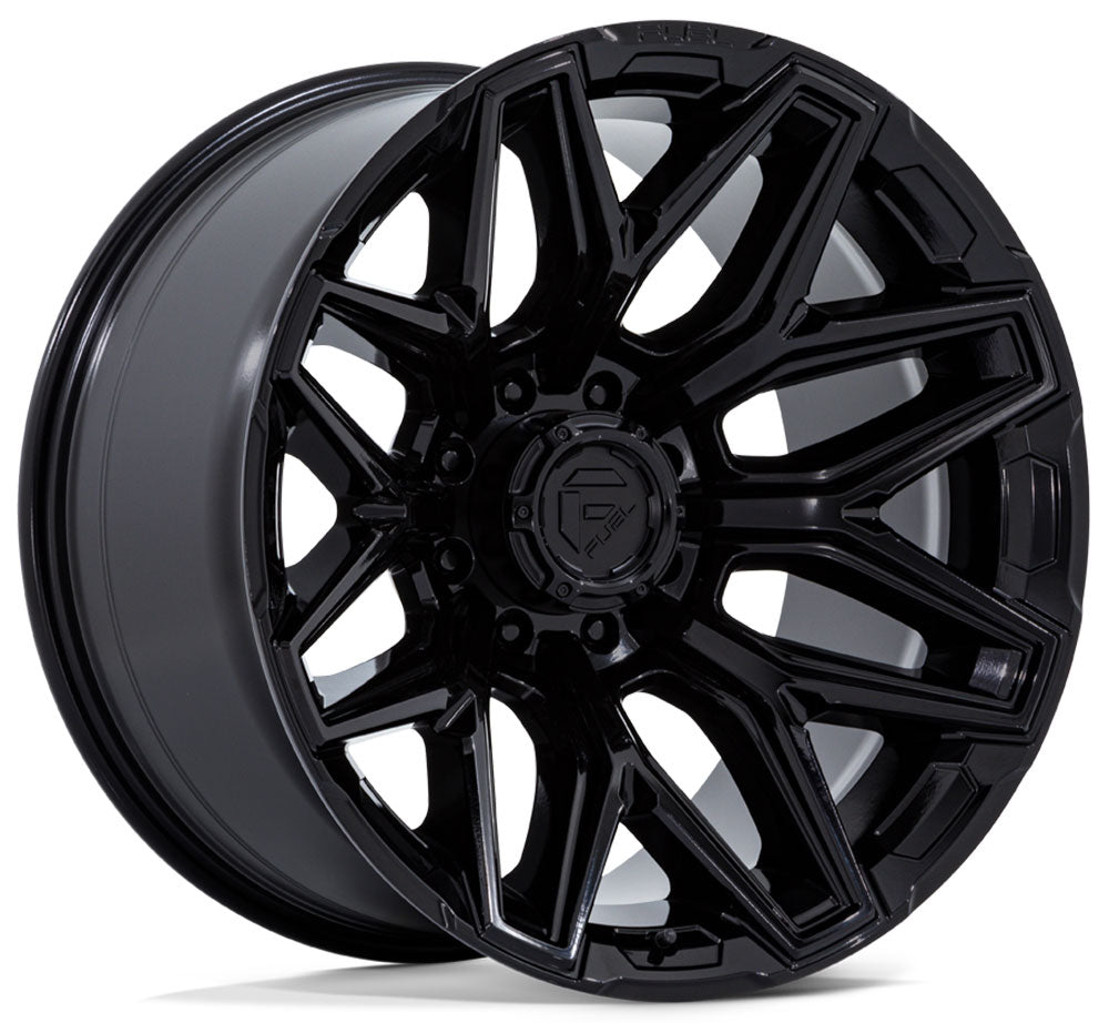 20X10 Fuel Off-Road Flux Gloss Black (8-Lug) FC854 8x180 -18mm
