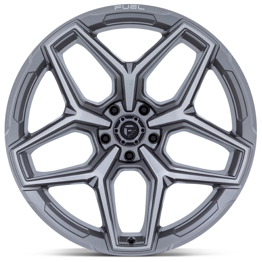 (Clearance - No Returns) 17x9 Fuel Off-Road Flux Platinum (5-Lug) FC854 5x5/127 -12mm