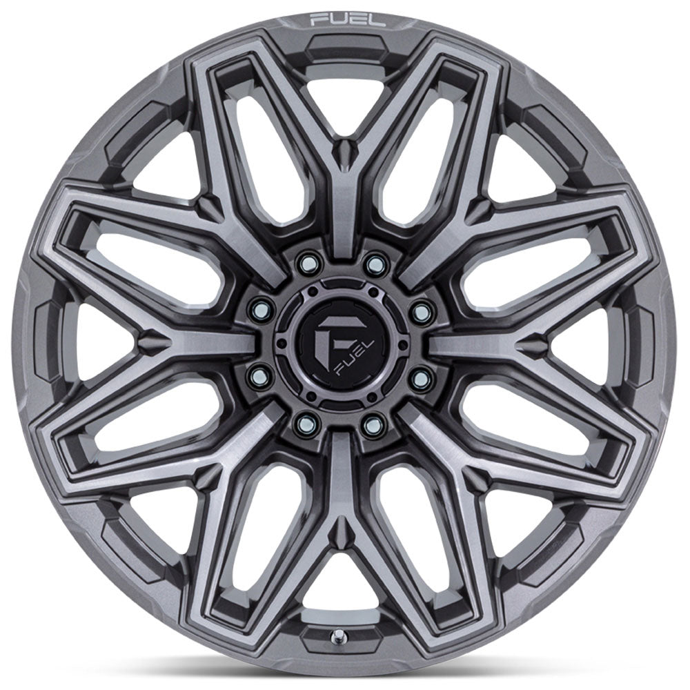 20x9 Fuel Off-Road Flux Platinum (8-Lug) FC854 8x180 1mm