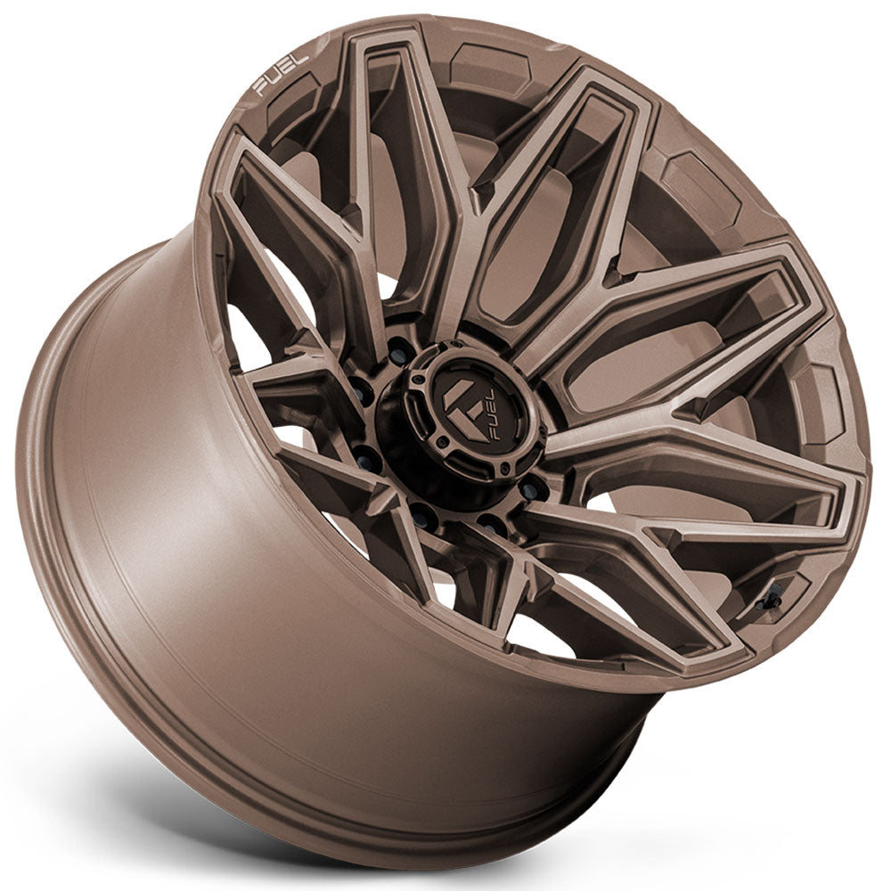 22x12 Fuel Off-Road Flux Platinum Bronze (8-Lug) FC854 (* May Require Trimming) 8x170 -44mm