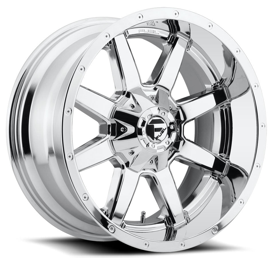 20x9 Fuel Off-Road Maverick Chrome D536 8x180 20mm - Flex Offroad