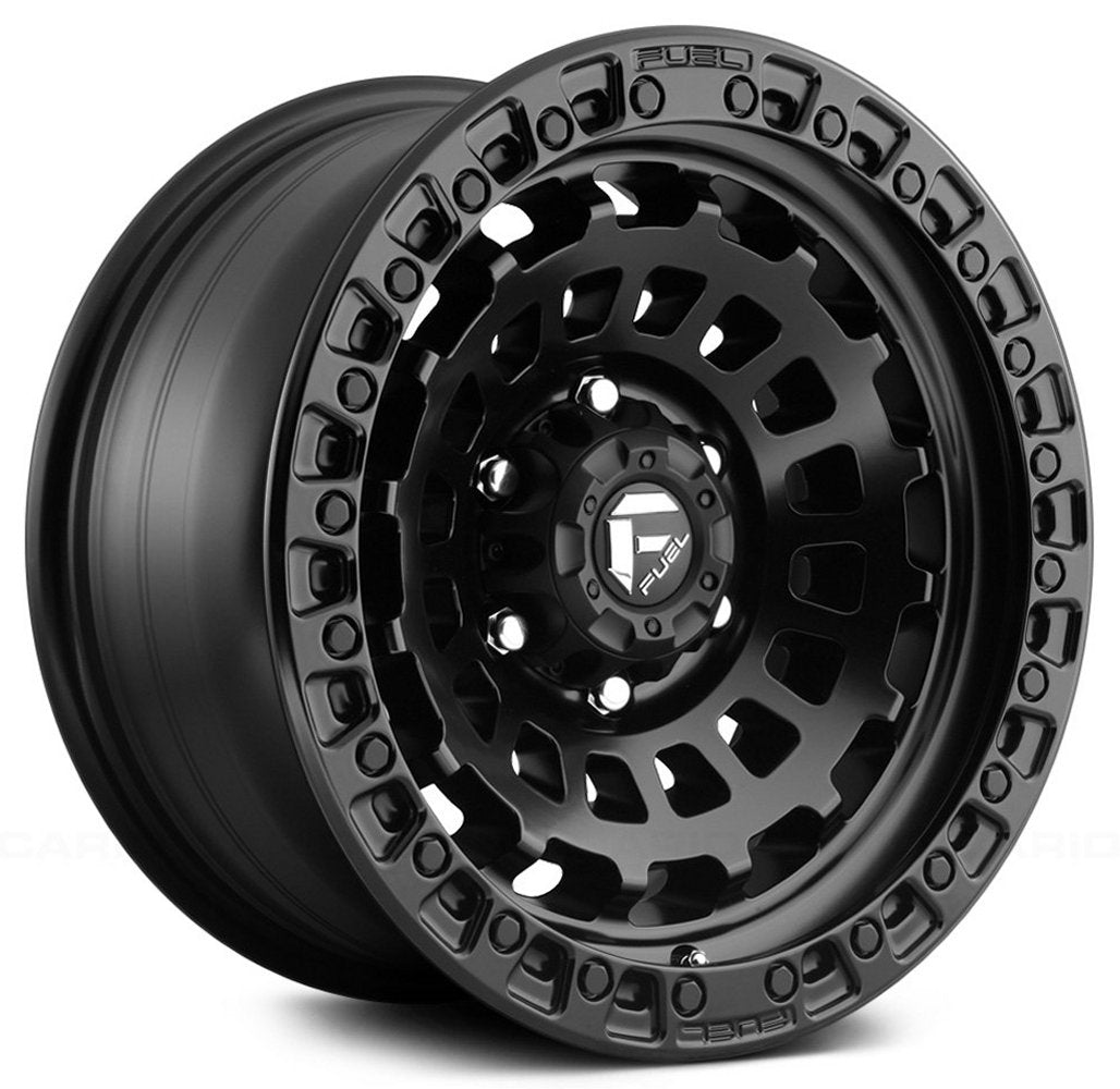 17x9 Fuel Off-Road Zephyr Matte Black D633 (Truck) 6x5.5/139.7 1mm - Flex Offroad