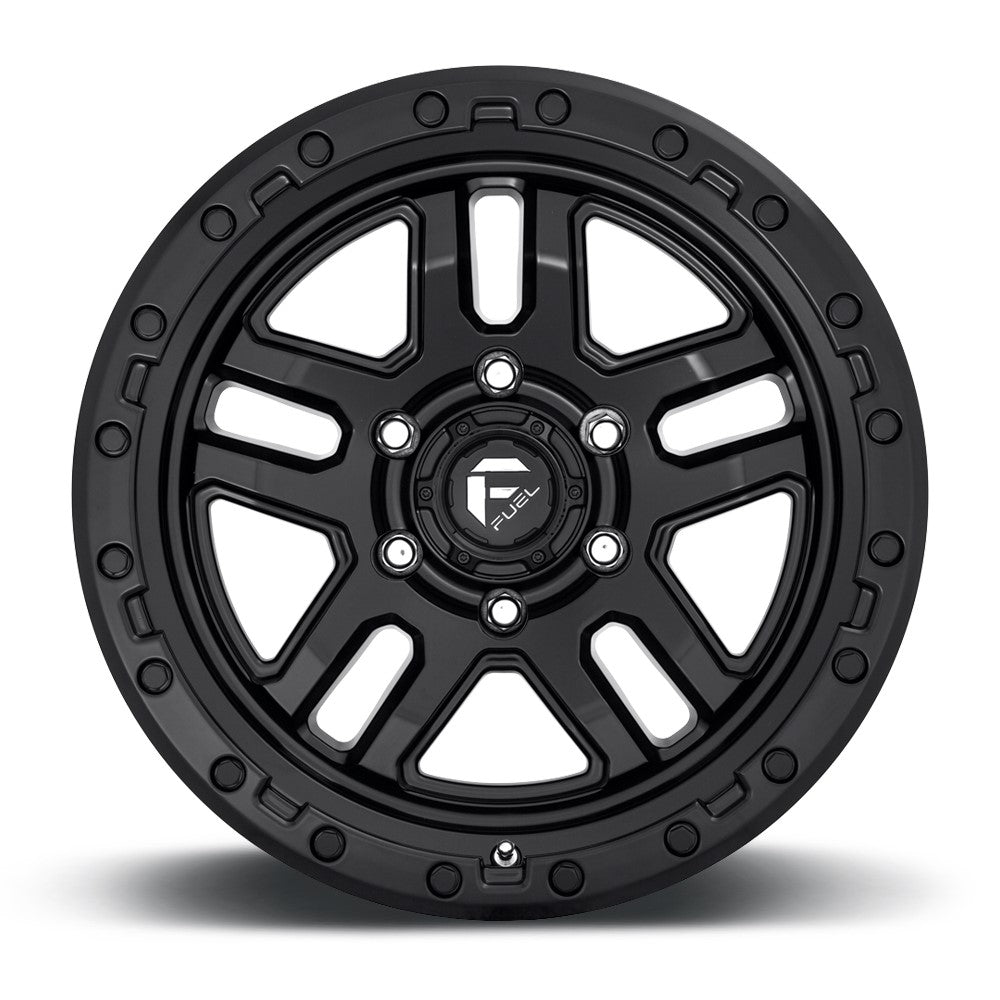 17x9 Fuel Off-Road Ammo Matte Black D700 6x120 1mm - Flex Offroad