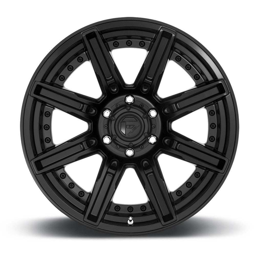 20x9 Fuel Off-Road Rogue Matte Black D709 6x135 1mm - Flex Offroad